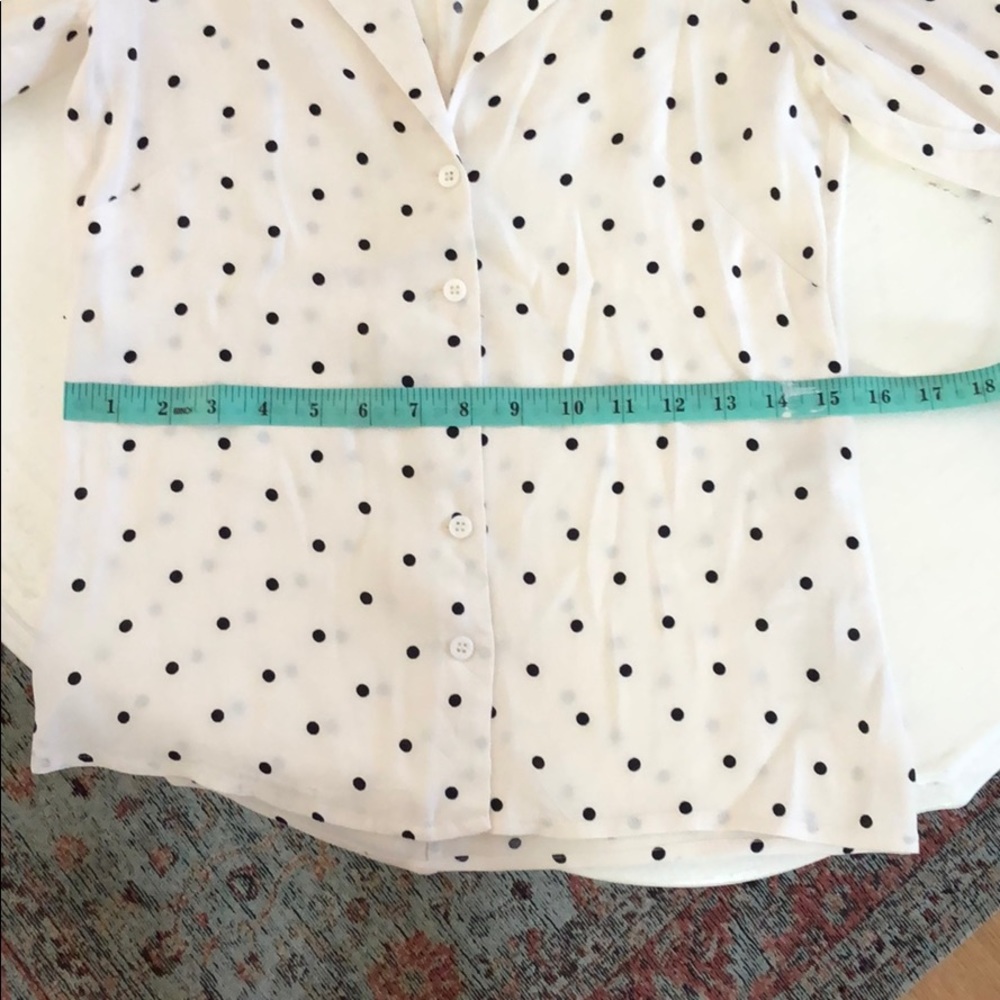Reformation Imogene Top in Polkadot - Picture 7 of 7